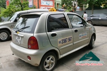 Taxi Hương Sen tại Mộc Châu
