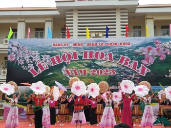 Tưng bừng Lễ hội Hoa Ban 2023 xã Chiềng Khoa, huyện Vân Hồ