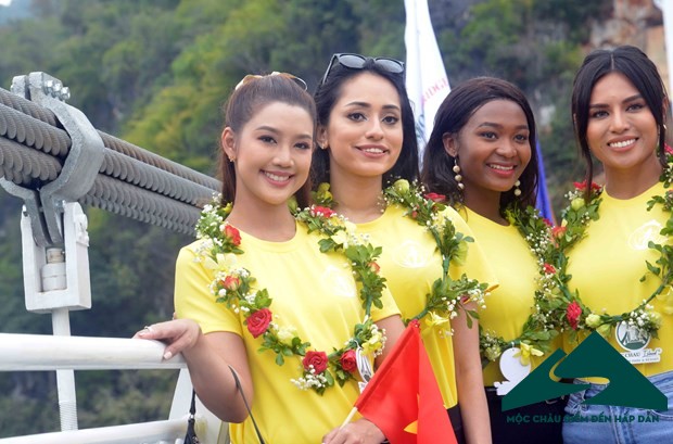 Mộc Châu - điểm đến hấp dẫn các thí sinh Hoa hậu Du lịch Thế giới 2022